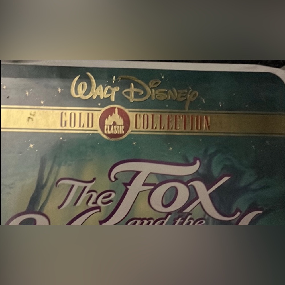 Walt Disney Gold Collection , 7 VHS : The Fox and the Hound VHS & Other Lot . - Picture 3 of 11